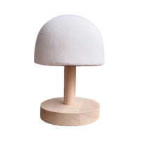 Hat Display Stand Freestanding Hat Holder with Wooden Cap with Base Display Wooden Base for Milliners, Retail Store