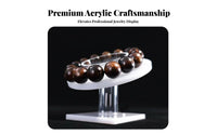 Acrylic Bracelet Holder Modern Design Acrylic Bracelet Stand Versatile Use Bangle Display rack for Online Sellers, Retail Stores, Craft Fairs
