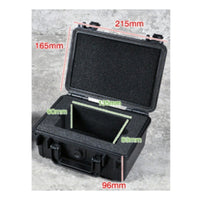 Portable Graded Card Case Shockproof Trading Card Case with Foam Compact Impact-Resistant for Travel