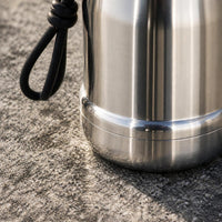 Insulated Water Bottle with Handle - Large Capacity Portable Thermos for Students & Office