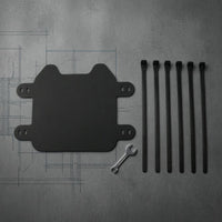 Front Number licenses Plate Cover Motorcycle Front Number licenses Plate Black