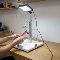 Multi-Functional Bracelet Making Jig Easy to Install Adjustable Weaving Fixture Sturdy Design for Workshop