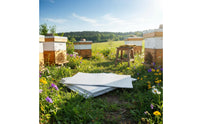 Sun Protection Reflective Beehive Lid Cover Moisture-Proof Beehive Insulation Cover Thickened Material Beekeeping Supply Foldable for Apiarists