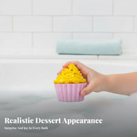 Baked Good ShapeShaped bath effervesceer Cake unwindcompresssign Tub effervescey effervesceing and Bubbling skin well-being Product for Women, Adults, Relaxation, Bathtime, Home Spa