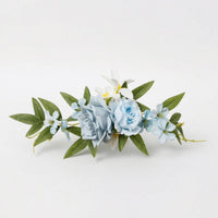 Horizontal Artificial Flower Cake Topper Layered Rose Cake Decoration Reusable Decorations Easy to Use for Bakers, Dessert Table