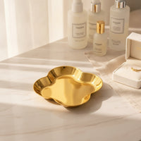 Clover-Shaped Tray Small Clover Tray Band Dish Compact Shallow for Vanity, Dresser