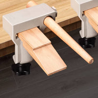 Drill-Effortless Installation Jeweler's Table Clamp Lightweight and Compact Tabletop Jewelry Vise Third Hand Helper Clamp-On Bench Pin Sturdy Construction for Jewelers, Hobbyists, Beginners, Craft Room, Home