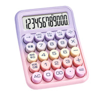 Desk Calculator with Large LCD Display Easy-to-Read Calculator with LCD Display Battery Powered Comfortable for Bookkeepers