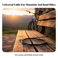 Brake Change Wire Housing Long-Lasting Universal Bike Wire Housing Rust Resistant Moisture-Resistant for DIY Hobbyists, Garage