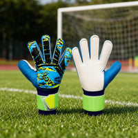 Goalkeeper Gloves with Finger Protection Guarding Soccer Goalkeeper Gloves Padded for Kids, Children