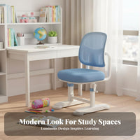 Adjustable Student Seat with Footrest Ergonomic Design Study Chair Breathable Backrest children's Furniture for Children, Parents, Home, Bedroom