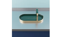 Wall Mounted Pot Lid Rack Punch Installation Pot Cover Holder Space-Saving Design Pan Cover Stand