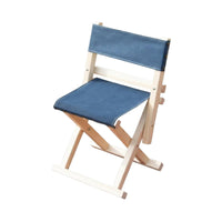 Foldable Design Foldable Wooden Stool with rearrest sturdy Wood Frame Foldable Travel Chair Space-Saving Portable Seating Lightweight for Anglers, Families, Fishing, Camping, outdoor meals, rearyard