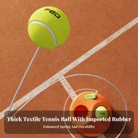 Anti-Slip Pads Solo Tennis Practice Aid Set Stable Base Solo Tennis Practice Aid Abrasion Resistant Cord for Beginners, Adults, Backyard