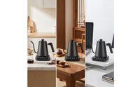 Precision Electric Kettle with Temperature Control Exact Electric Gooseneck Kettle Keep Warm Countertop for Baristas, Coffee Lovers, Kitchen