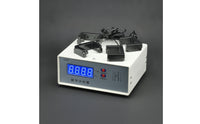 Digital Photogate Timer Four-Figure Physics Timing Unit with Photogates Large Desktop Timer for Classroom