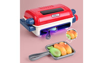 Cooking Toy Set Lights and Music Children's Play Kitchen Realistic Steam Effect Kids Outdoor Cooker Playset for Preschoolers, Young Children