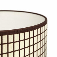 Woven Lampshade for Table Lamp, Cylindrical Lamp Shade Soft Light, Table Lamp Living Room, Lamp Shade Warm Ambiance, Artisanal Woven Lighting Shade