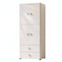 Interlocking Cube Wardrobe Large Capacity children's Furniture Easy Assembly