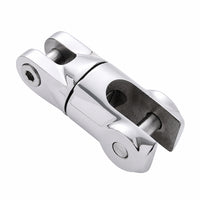Compact Stainless Steel Boat Anchor Chain Swivel Connector Strong Articulated Connector for Yacht Rigging