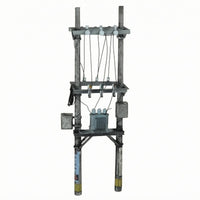 Electrical Pole Model Resin Utility Pole Miniature Detailed Diorama Piece
