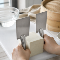 Long Handle Stainless Steel Tofu Cutting Knife for Commercial and Home Use