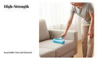 Strong Adhesion Washable Lint Roller Safe on Fabrics Reusable Sticky Roller Detachable for Homeowners, Adults, Home, Furniture, Car Interior
