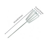 Groundbait Mixer Long Handle Groundbait Whisk Conical Head