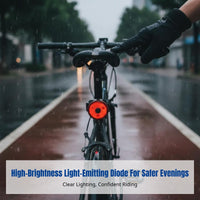 High Brightness Waterproof Outdoor Emergency Bike Light, Trail Bike Accessory