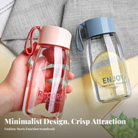 Portable Water Cup Drop-Resistant Portable Bottle Lightweight Reusable Water Bottle for Commuters, Office Workers, Travel, School, Outdoor