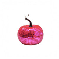 Reflective Mirror Tile Pumpkin Photo Prop Mirror Pumpkin Decoration Sparkling Tabletop Accent