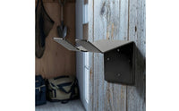 Ice Auger Storage Bracket L-Shaped Ice Auger Holder Secure for Garage, Workshop