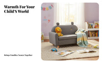 Cute Cartoon Design Fluffy Character Seat Mini Size creatureShaped Armchair Soft and Comfortable children's Sofa Child-Safe for Toddlers, Preschoolers, Parents, Reading Corner, Kindergarten, Playroom, Living Room