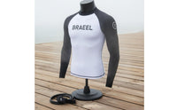 Long Sleeve Surf Shirt and Pants Quick-Dry Two-Piece Diving Suit Compression Fit Full Body Snorkeling Suit for Surfing, Beach