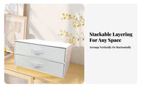 Desktop Drawer Organizer Japanese Design Multi-Drawer Storage Box for Desk, Home