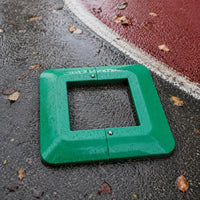 Square Pole Pad Guarding Basketball Hoop Base Cover Heavy-Duty Round Pole Padding for Outdoor Court
