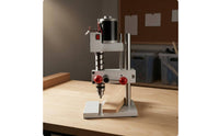 Adjustable Chuck 1.5-10 Mm Mini Drill Press Compact Benchtop Drill Press Spring-Loaded
