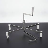 Crepe Forming Tool Heavy-Duty Crepe Spreader Batter Spreader with Crank Arm Rust-Resistant Utensil Easy to Use for Chefs