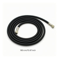 Braided Air Hose Threaded Braided Hose with Fittings Leak-Tested High-Temperature for Hobbyists, Airbrushing, Spray Painting