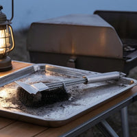 Barbecue Grill Brush Long Handle Household Tool Heavy Duty