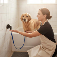 Suction Holder Pet Restraint Easy To Assemble Grooming Loop with Suction Holder Dog Bathing Tether Versatile Pet Shower
