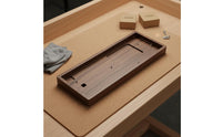 GH60 Wood Keyboard housing Rounded Corners Computer Accessory Easy Installation for DIY Builders