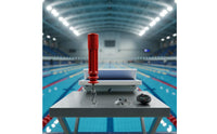 Swimming Pool Lane Line Tightener Tightening Pool Lane Line Tensioner Red Metal Hook Tensioner