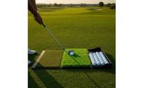 Tri-Turf Golf Mat indoor/outdoor Golf Hitting Mat Sturdy for Beginners
