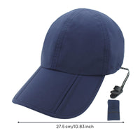 Waterproof Sun Hat UPF 50+ Fishing Cap Easy to Clean for Travel