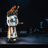 Robotic Hand Building Blocks Kit Articulated Robotic Hand Building Set Wireless-Operated Controlled Illuminated for Teens, Desk