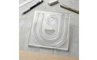 Clear Bracelet Display Tray Acrylic Bangle Display Tray Elegant Sturdy for Photography Studio