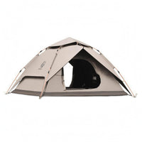 Automatic Double Layer Dome Tent 210D Oxford Material Double-Layer Tent Fiberglass Poles Outdoor Shelter Ground Stakes and Guy Lines