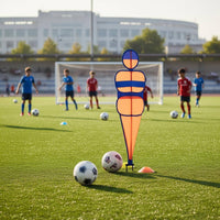 Foldable Kick Wall Stable Football Barrier Mannequin Kick Practice Target for Coaches
