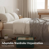 foldable Clothing Box Multi-Functional Foldable Compartment Box for Dorm Room